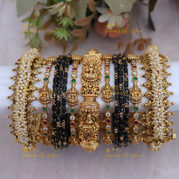 Exquisite Bridal Lakshmi Bangles for Timeless Elegance