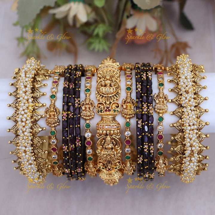 Exquisite Bridal Lakshmi Bangles for Timeless Elegance