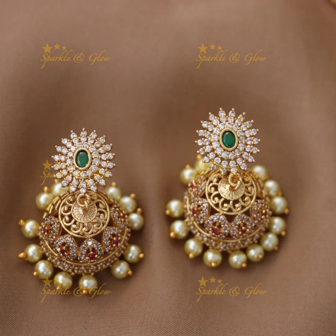 Stunning Peacock Necklace Set for Weddings & Festivities