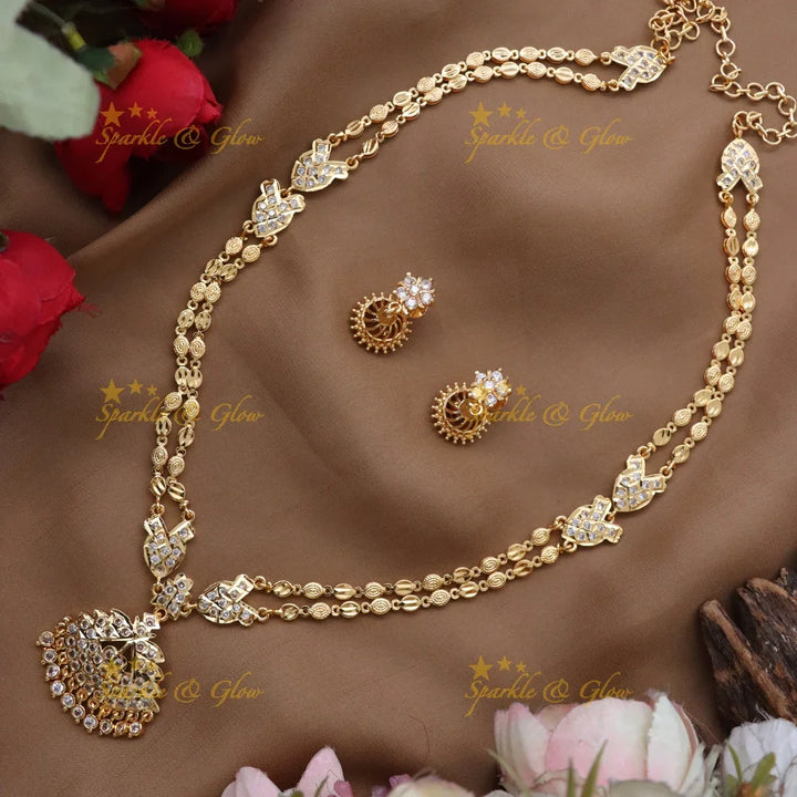 Elegant Microgold Fish Necklace for Weddings