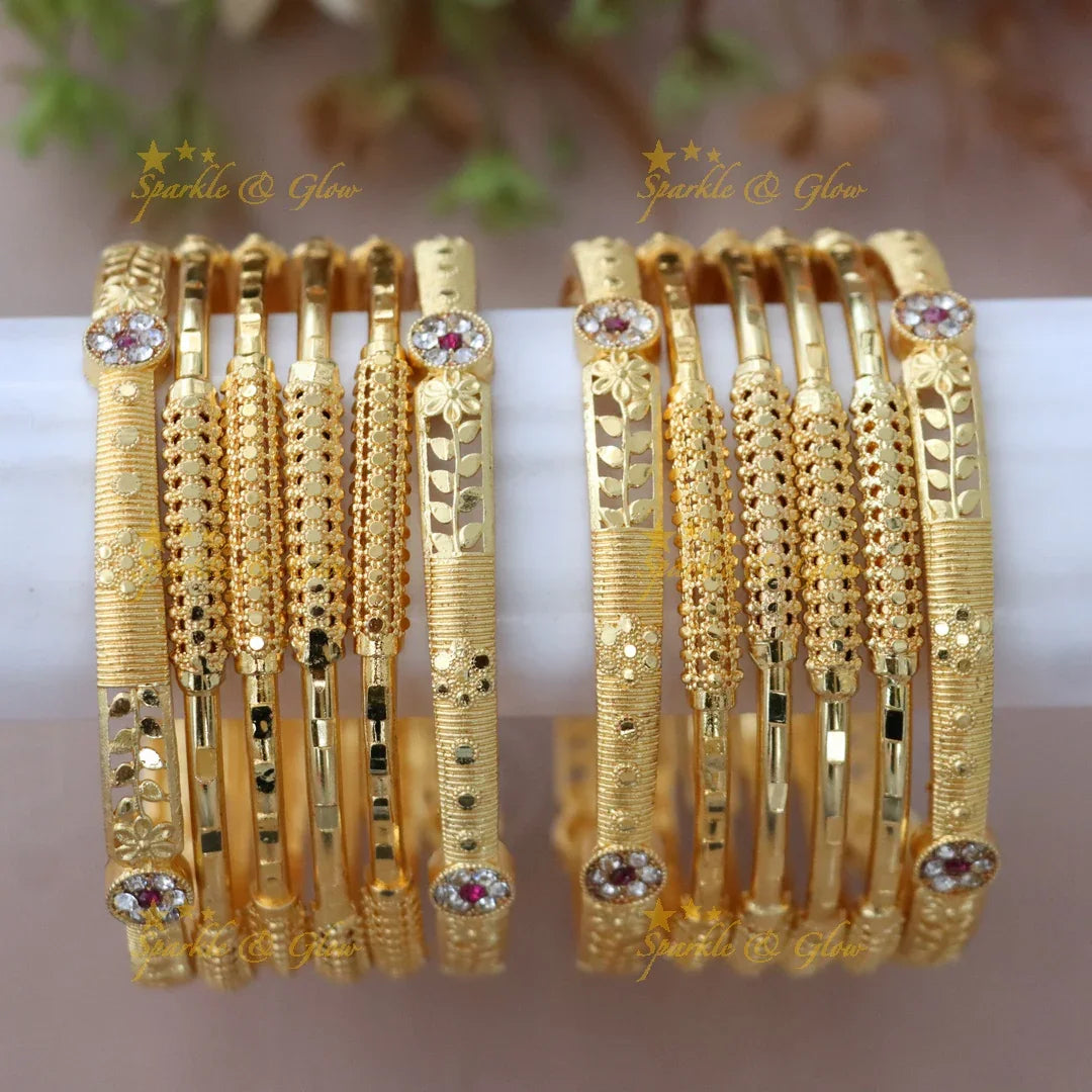 Exquisite Floral Bangles for Festive Celebrations