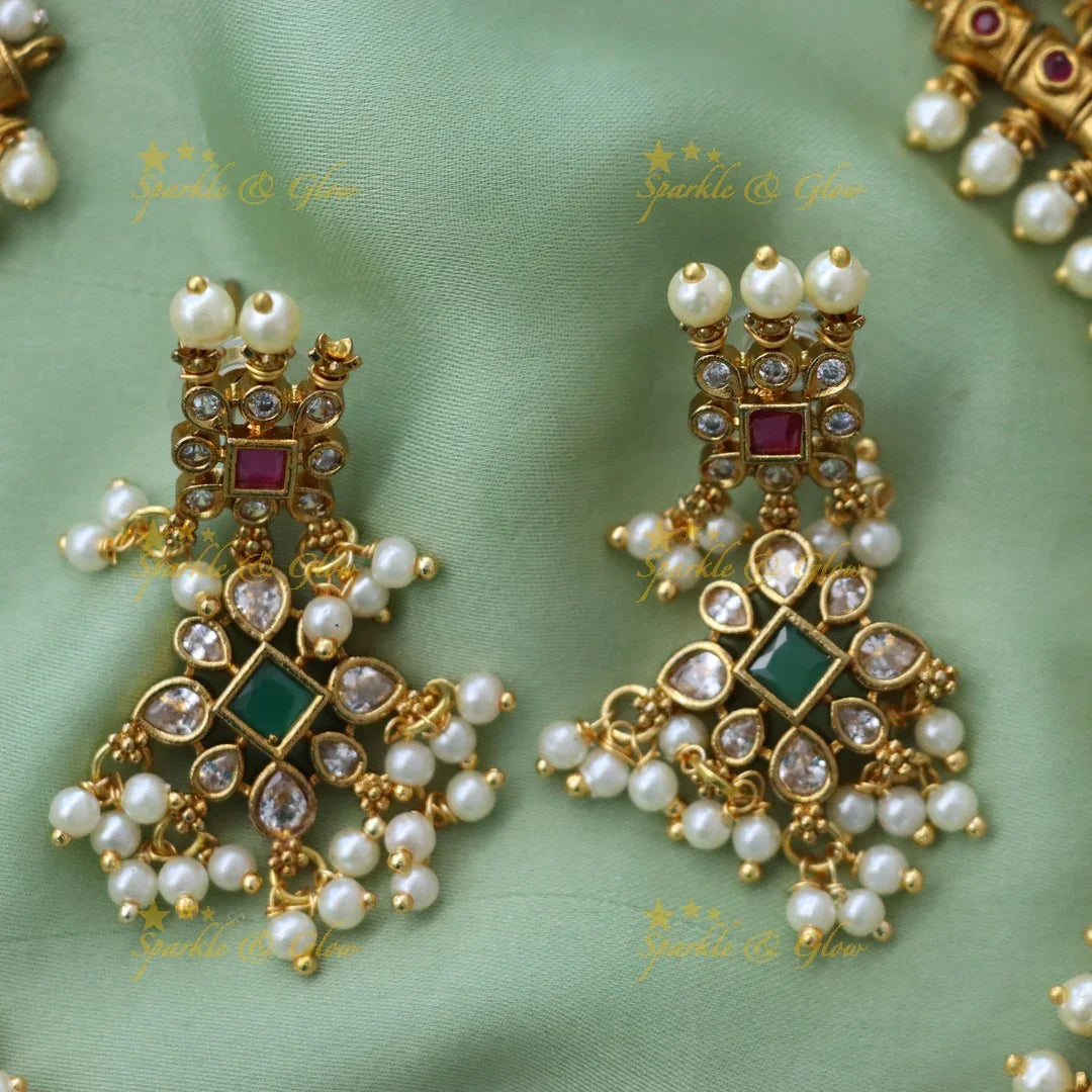 Elegant Gutta Pusalu Necklace for Weddings & Festive Wear