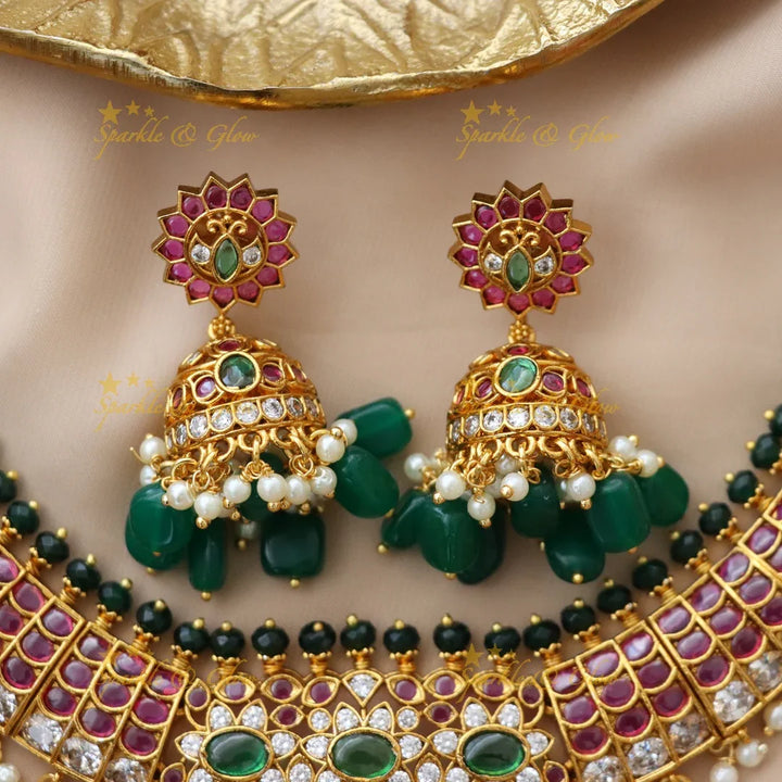 Majestic Necklace Set for Weddings & Festive Joy