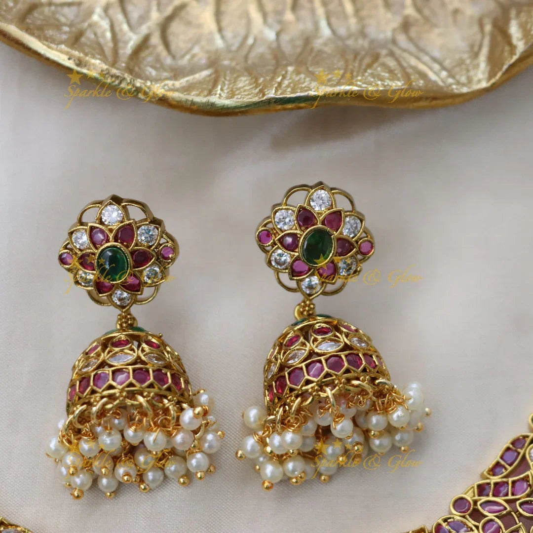 Glamorous Necklace Set for Festive Elegance