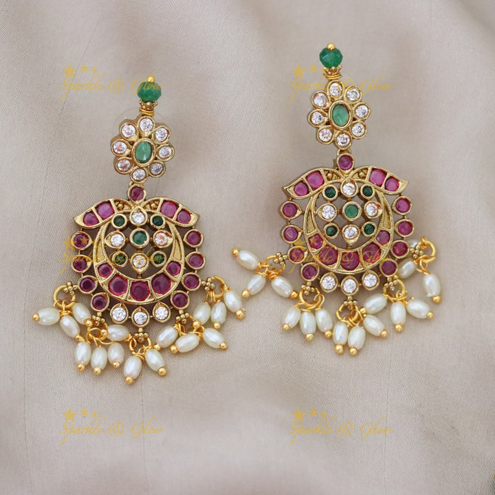 Exquisite Guttapusalu Necklace Set | Sparkle & Glow