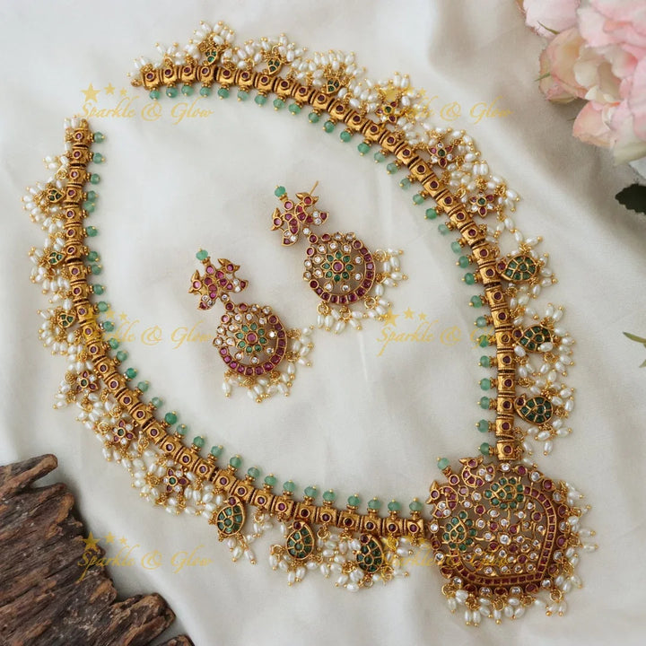 Exquisite Gold-Plated Necklace Set for Special Occasions