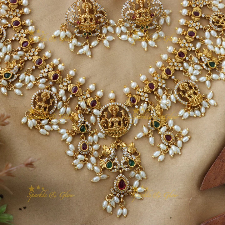 Exquisite Guttapusalu Necklace for Bridal Elegance