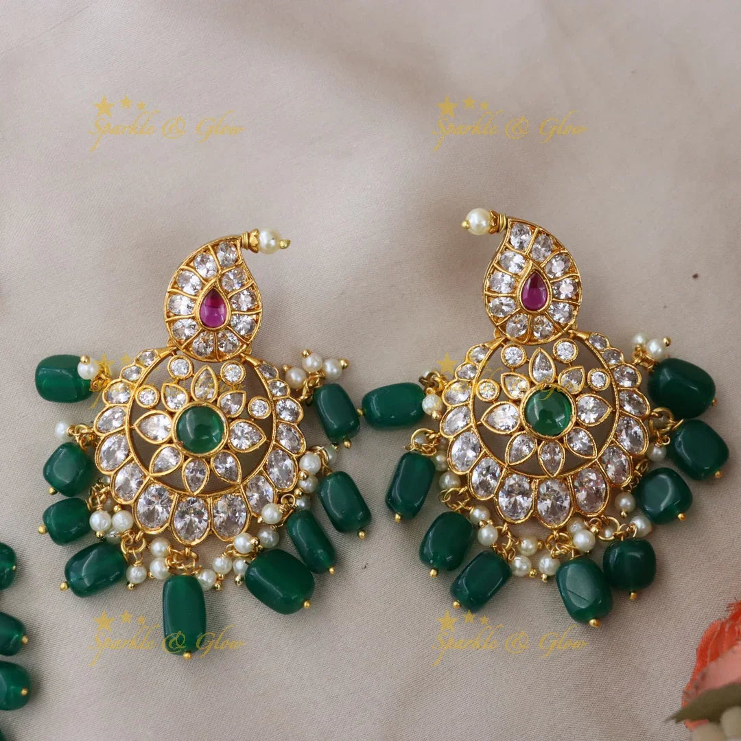 Exquisite Mango Floral Gold Necklace Online
