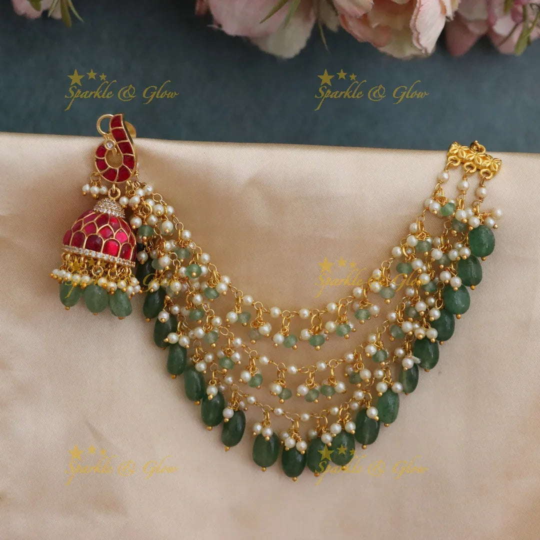 Stunning Kemp Earring & Earchain Set for Stylish Elegance