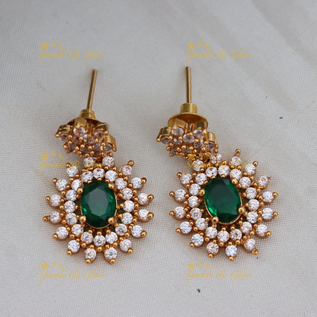 Exquisite Gold-Alike Wedding Choker Necklace Set Online