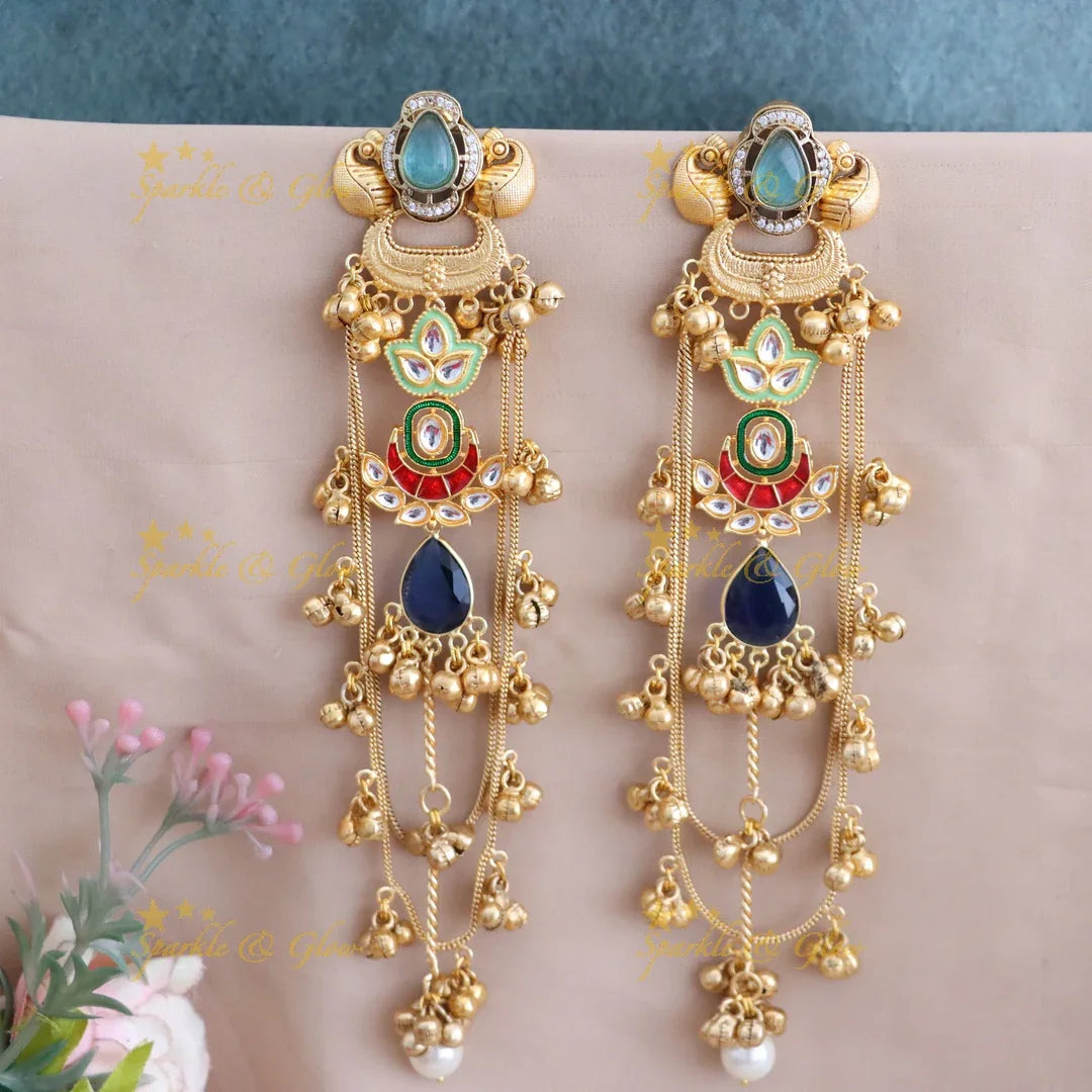 Elegant Half Moon Earrings – Perfect for Weddings