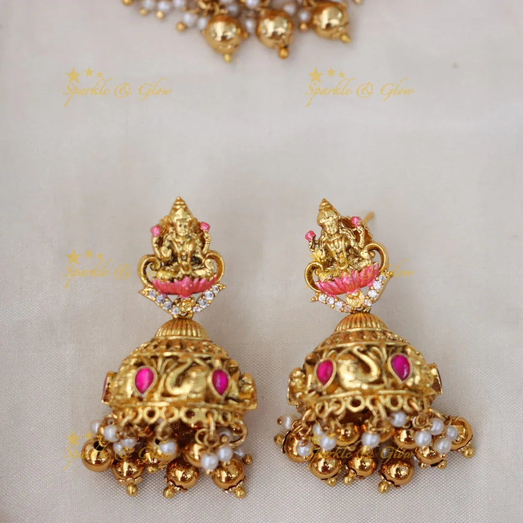 Exquisite Temple Jewellery Set for Bridal Elegance