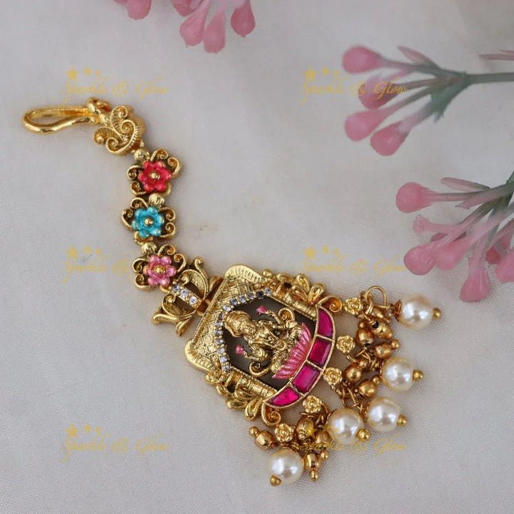 Exquisite Temple Jewellery Set for Bridal Elegance