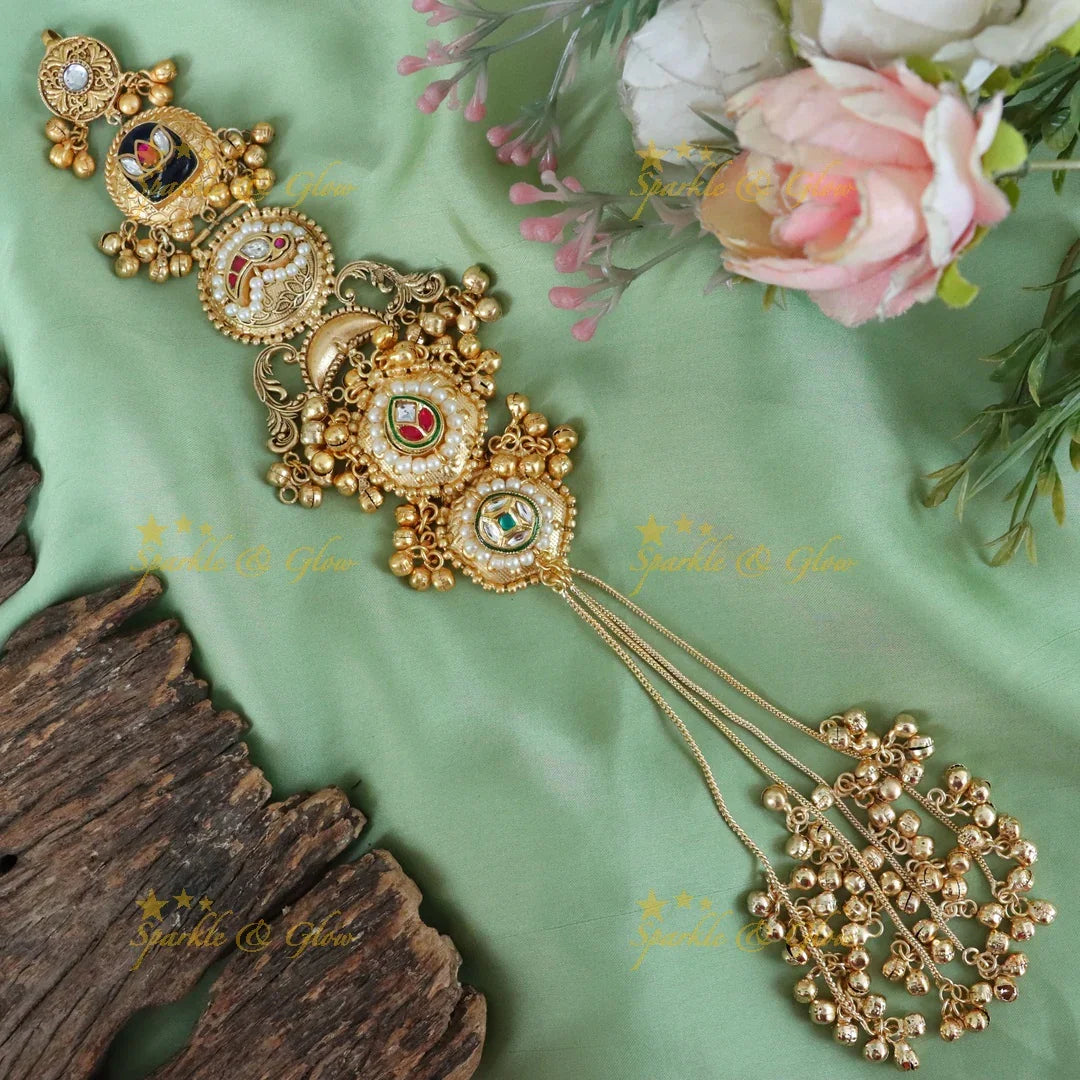 Exquisite Pearl Floral Jadabilla Hairpiece for Weddings