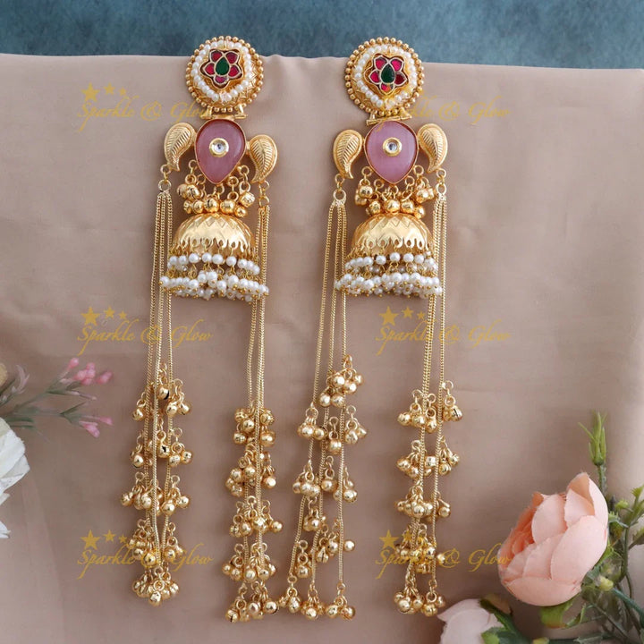 Exquisite Mango Beads Pearl Earrings – Wedding Specials