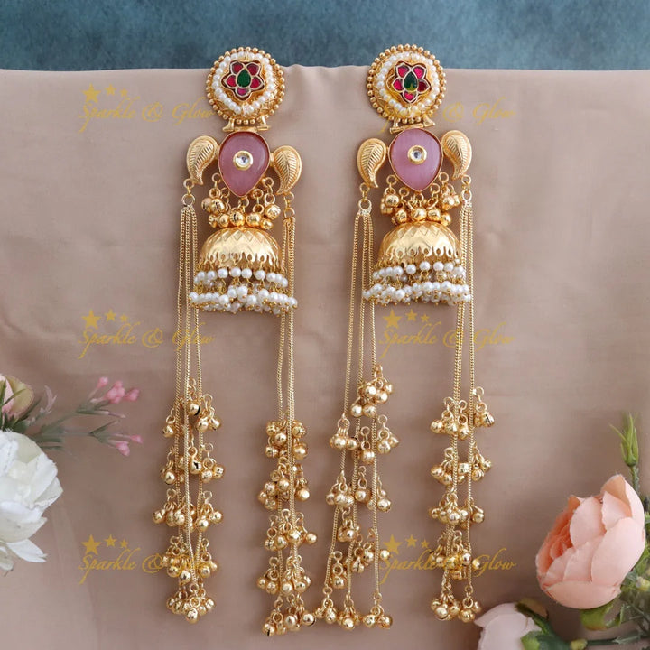 Exquisite Mango Beads Pearl Earrings – Wedding Specials