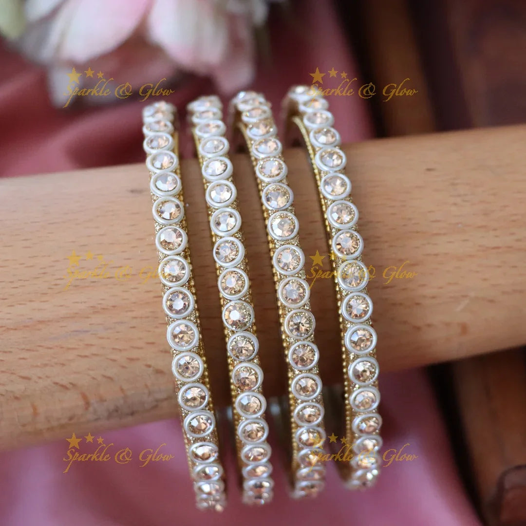 Elegant Crystal Bangles - Perfect for Every Occasion