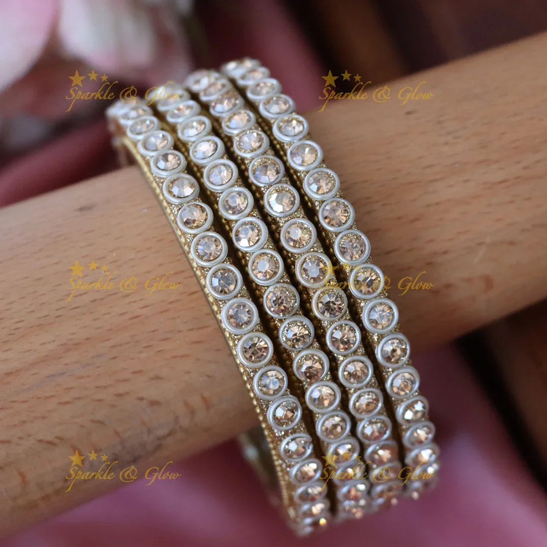 Elegant Crystal Bangles - Perfect for Every Occasion