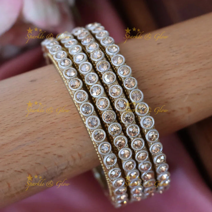 Elegant Crystal Bangles - Perfect for Every Occasion