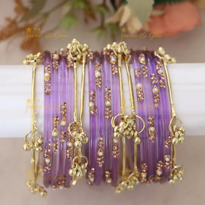 Elegant Red and Gold Bangles - Perfect for Weddings
