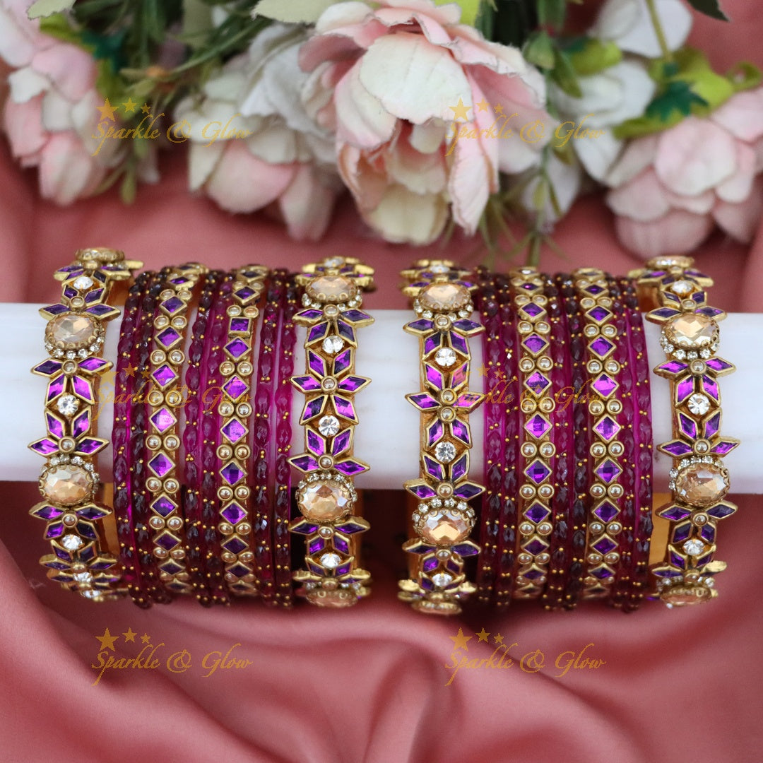 Elegant Silk Thread Bangles for Festive Occasions