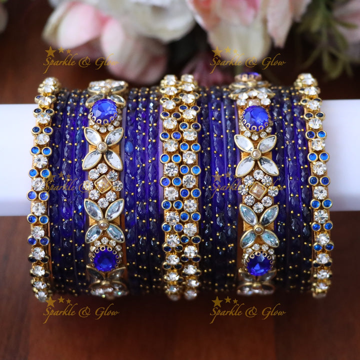 Radiant Silk Thread Bangle - Elegant Imitation Jewellery -TWO HANDS