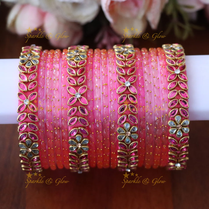 Elegant Silk Thread Bangle for Festive Celebrations TW0 HAND