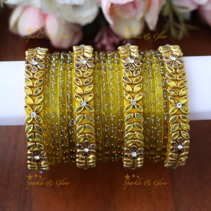 Elegant Silk Thread Bangle for Festive Celebrations TW0 HAND