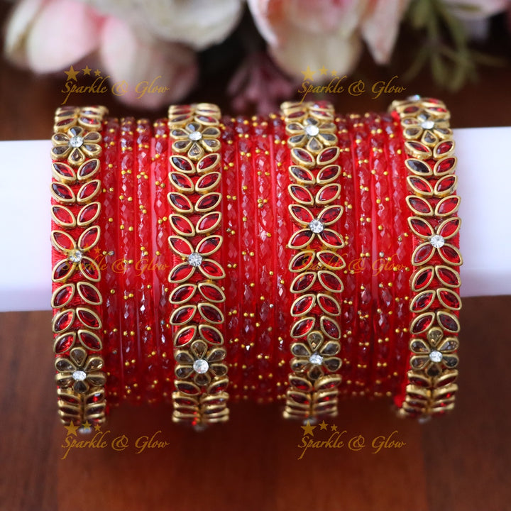 Elegant Silk Thread Bangle for Festive Celebrations TW0 HAND