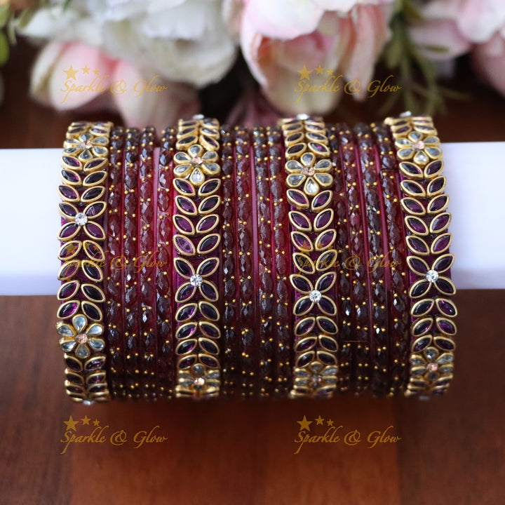 Elegant Silk Thread Bangle for Festive Celebrations TW0 HAND