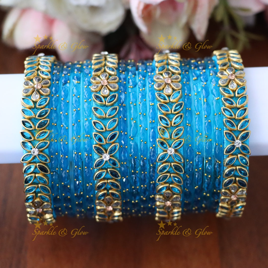 Elegant Silk Thread Bangle for Festive Celebrations TW0 HAND