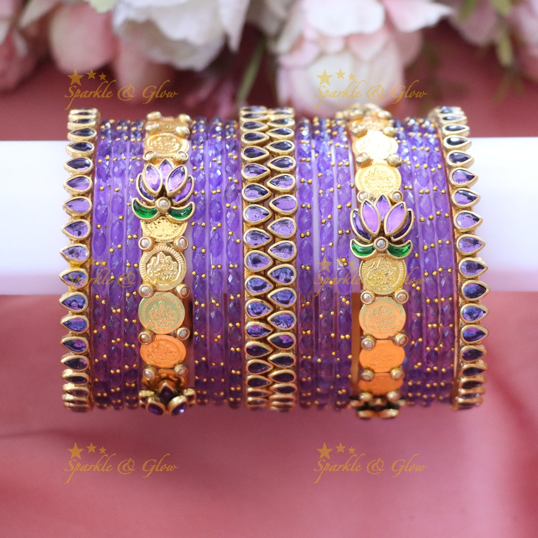 Silk Thread Bangles for Festive & Wedding Elegance TWO HAND