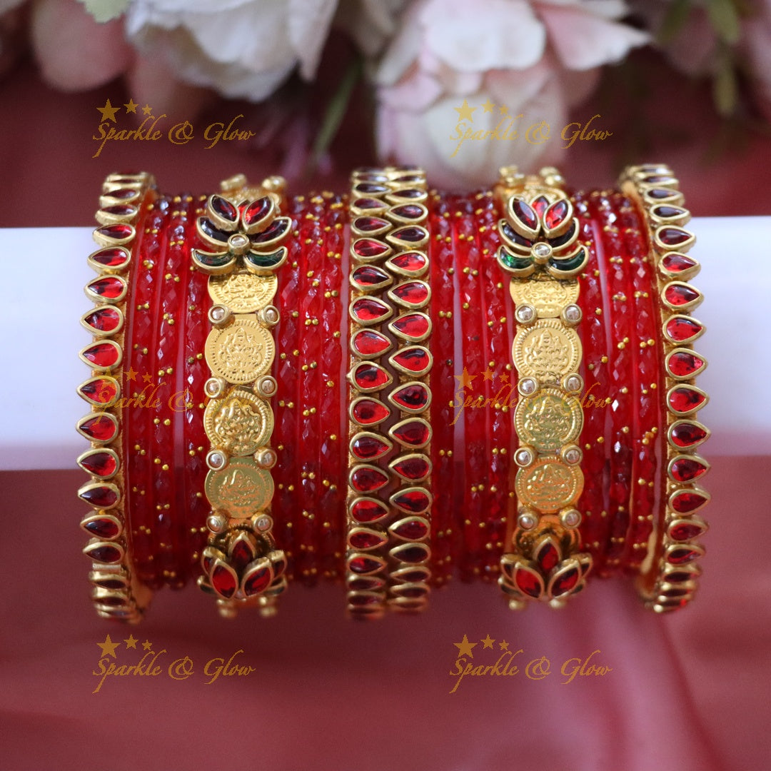 Silk Thread Bangles for Festive & Wedding Elegance TWO HAND
