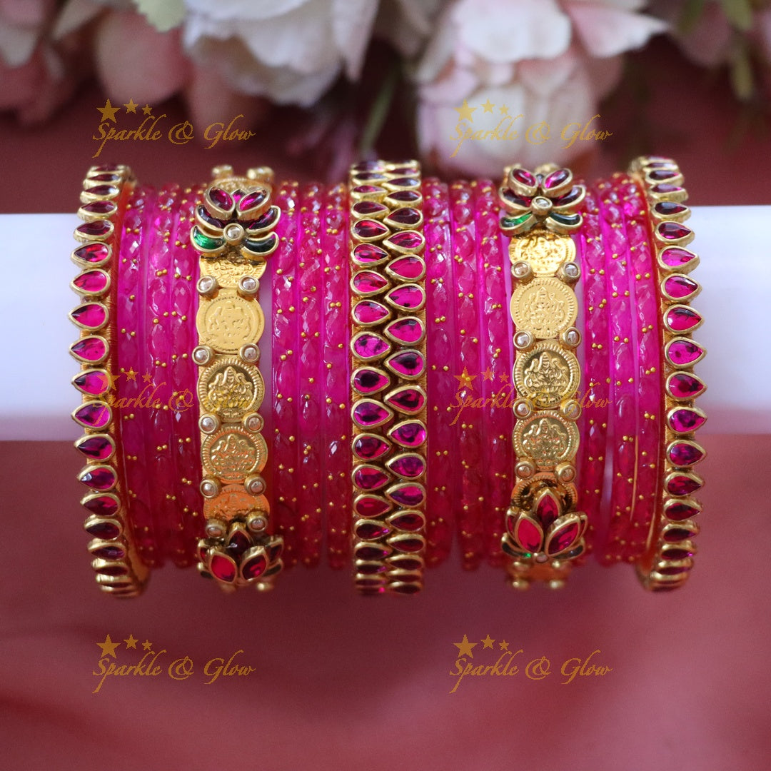 Silk Thread Bangles for Festive & Wedding Elegance TWO HAND