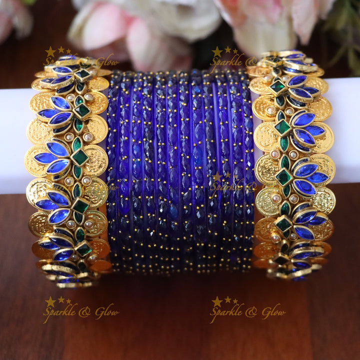 Exquisite Gold Coin Silk Bangle - Perfect Festive Accessory ONE HAND