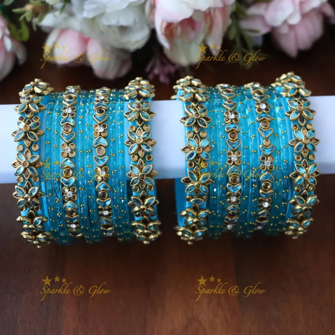 Premium Silk Thread Bangles - Wedding & Festive  TWO HAND