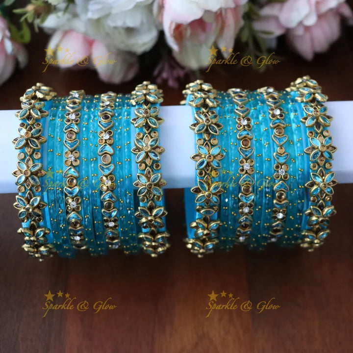 Premium Silk Thread Bangles - Wedding & Festive  TWO HAND