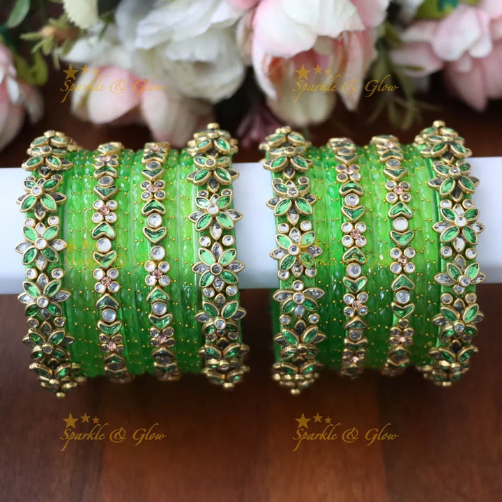 Premium Silk Thread Bangles - Wedding & Festive  TWO HAND