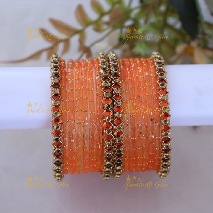 Elegant Silk Thread Gold Bangles for Festive Occasions ONE HAND