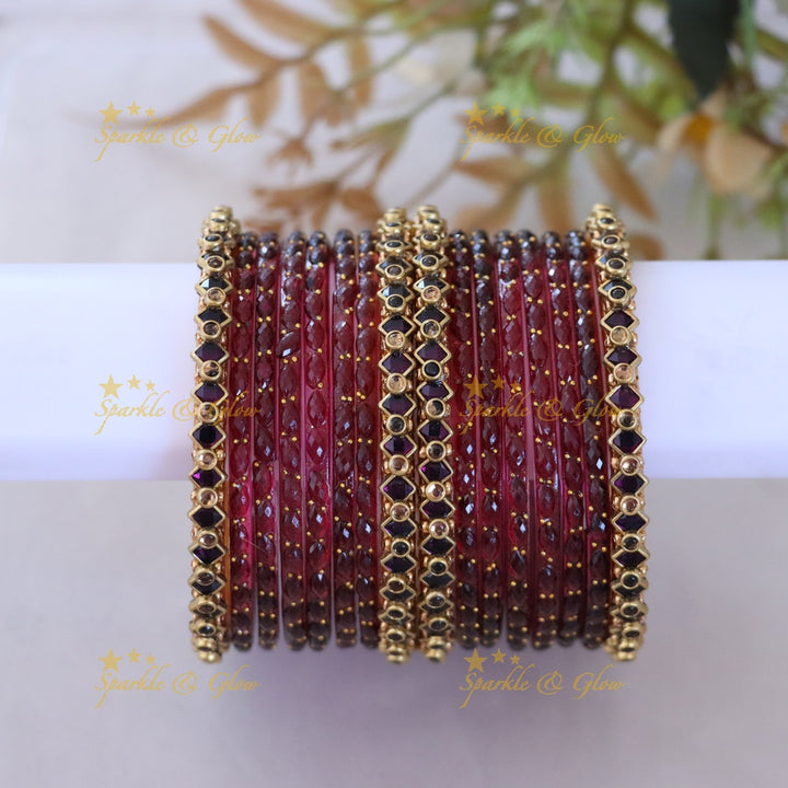 Elegant Silk Thread Gold Bangles for Festive Occasions ONE HAND