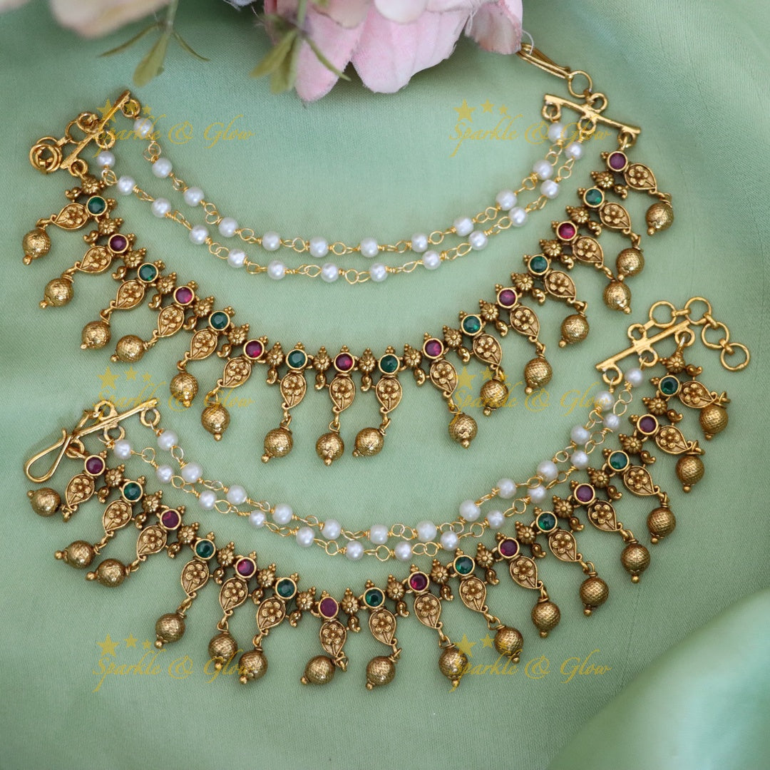 Stunning Gold-Plated Earchains for Weddings & Festive Glam