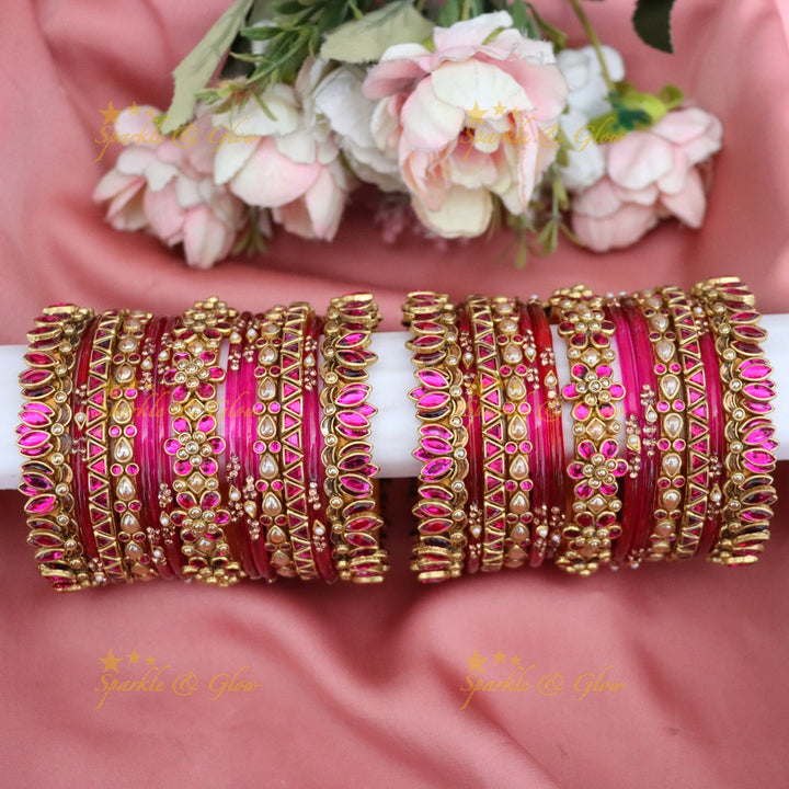 Elegant Bridal Silk Thread Bangles for Weddings
