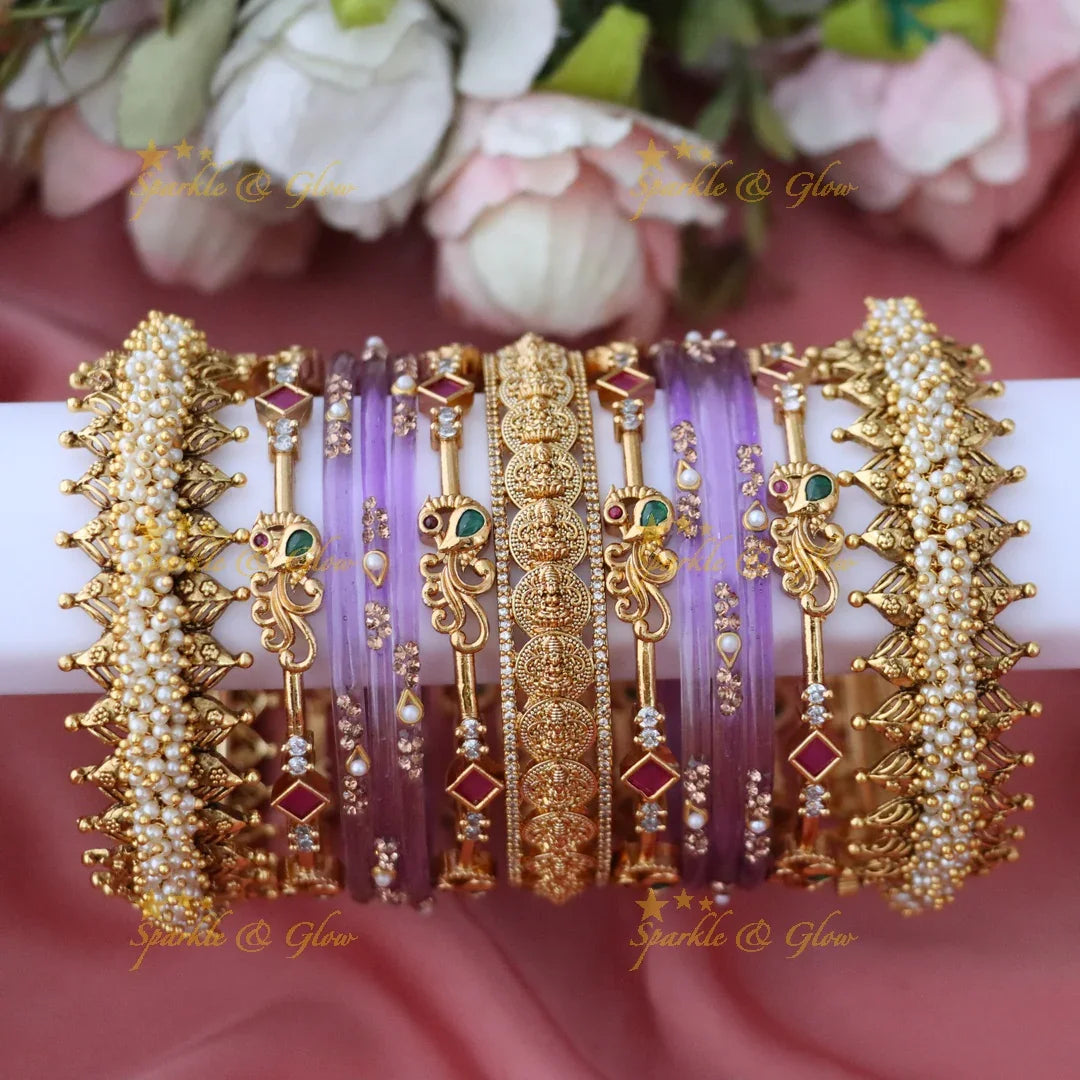 Elegance Redefined: Lakshmi Bangle Set Collection