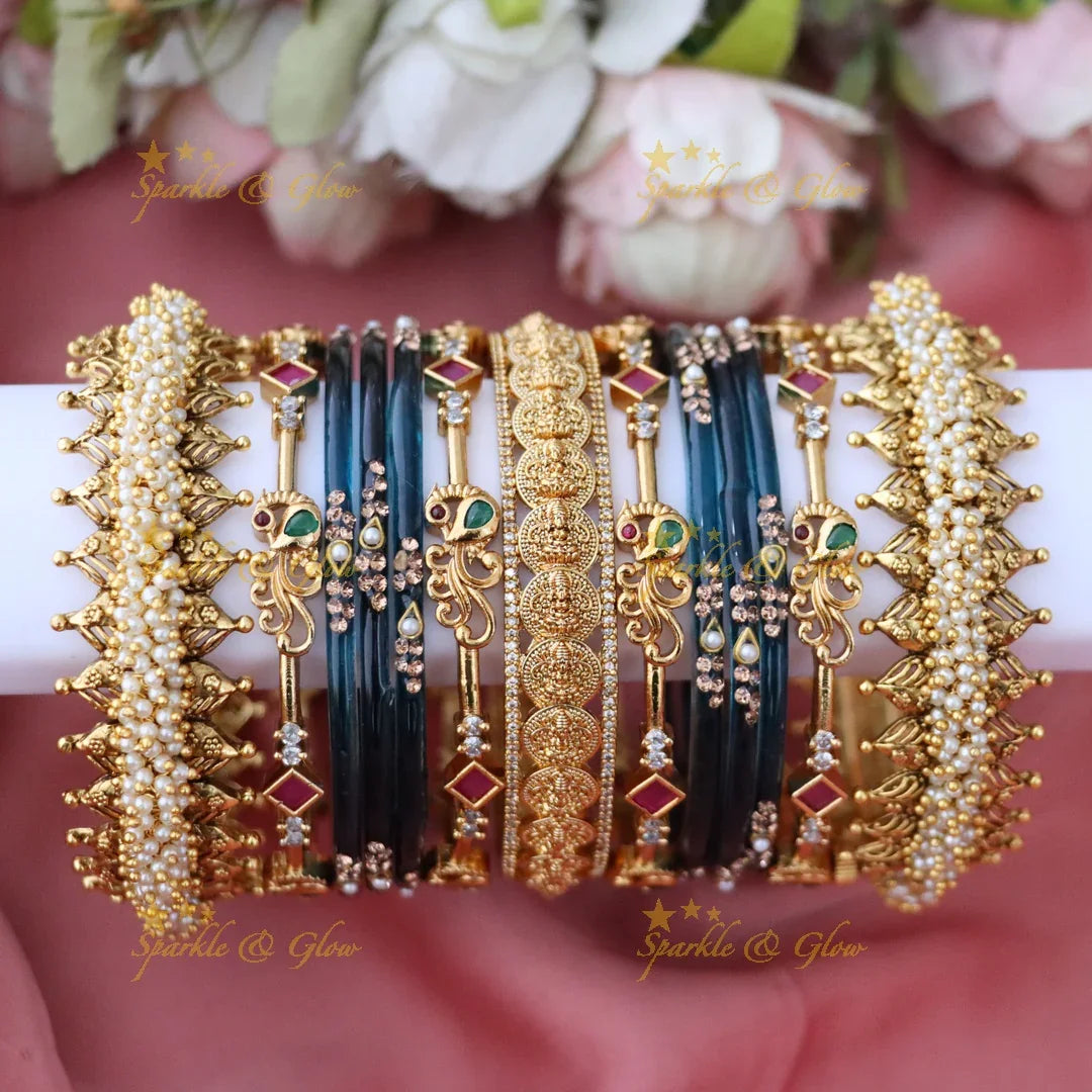Elegance Redefined: Lakshmi Bangle Set Collection