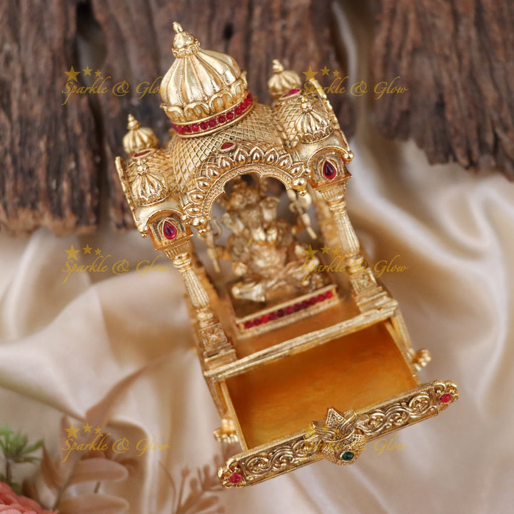 Exquisite Ganesh Kumkum Box for Sacred Celebrations