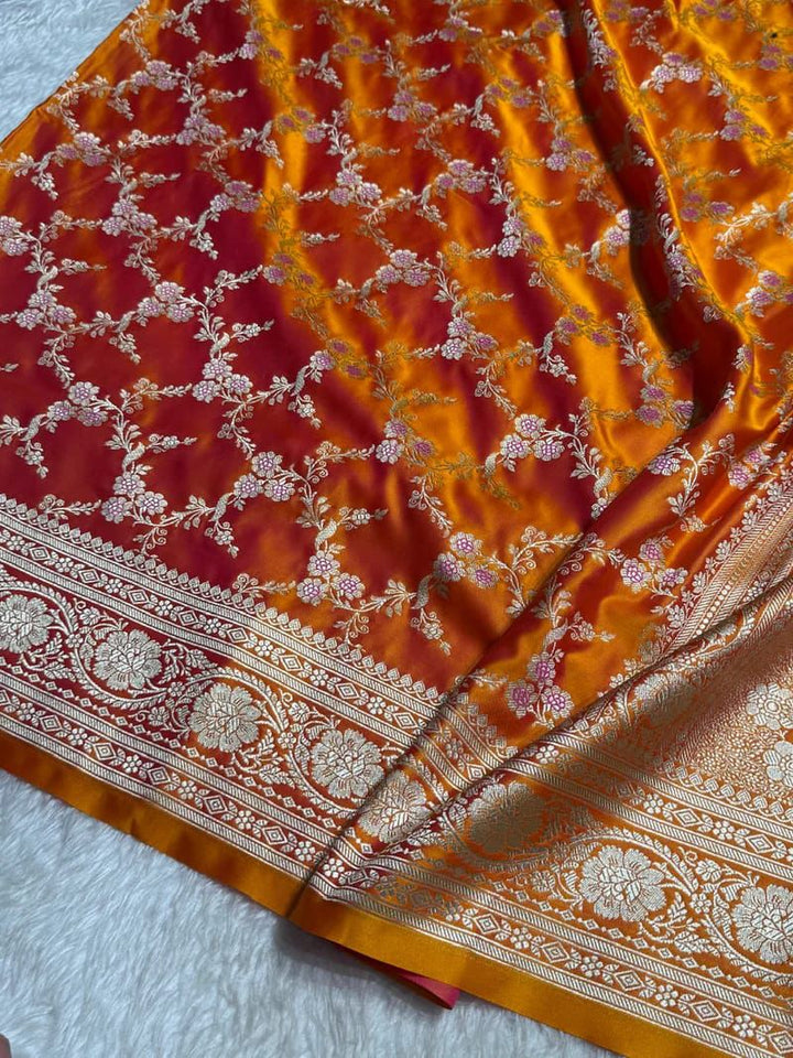 Luxurious Banarasi Silk Saree – Perfect for Weddings