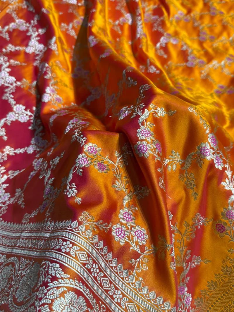 Luxurious Banarasi Silk Saree – Perfect for Weddings