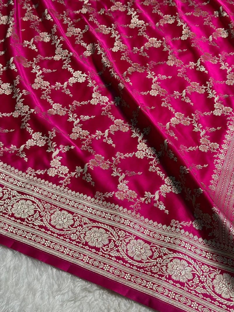 Luxurious Banarasi Silk Saree – Perfect for Weddings