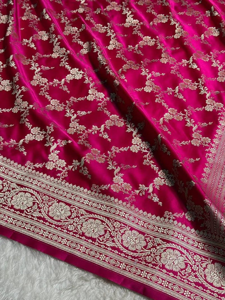 Luxurious Banarasi Silk Saree – Perfect for Weddings