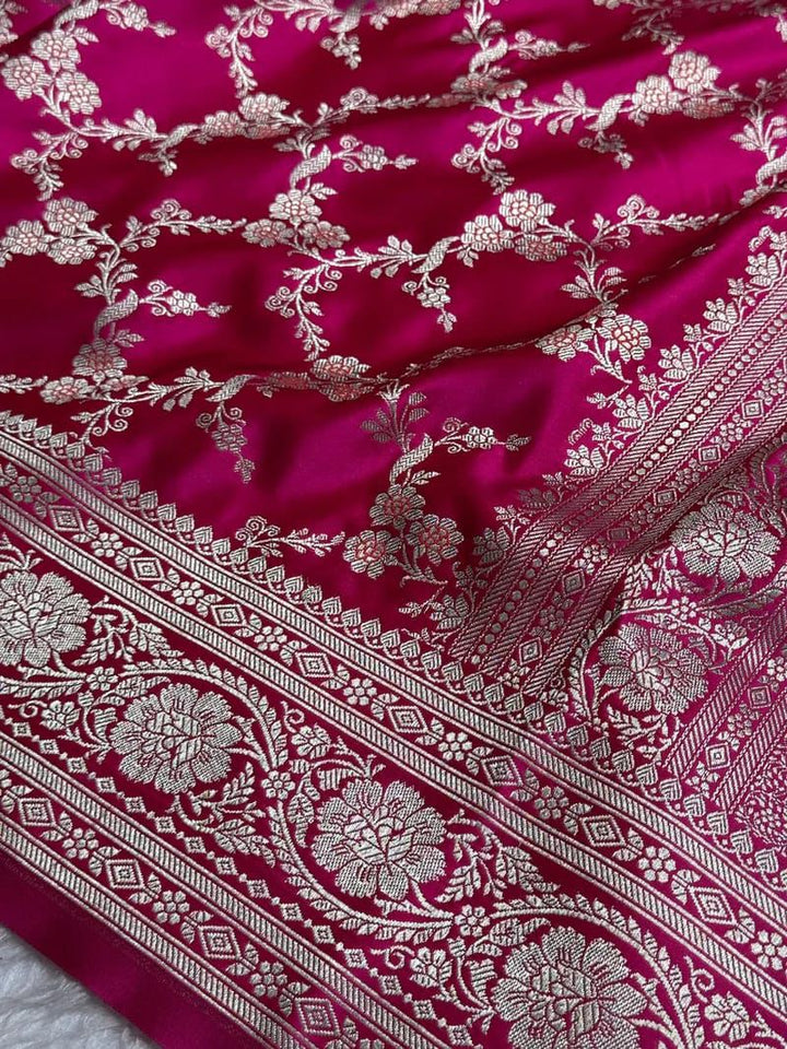 Luxurious Banarasi Silk Saree – Perfect for Weddings